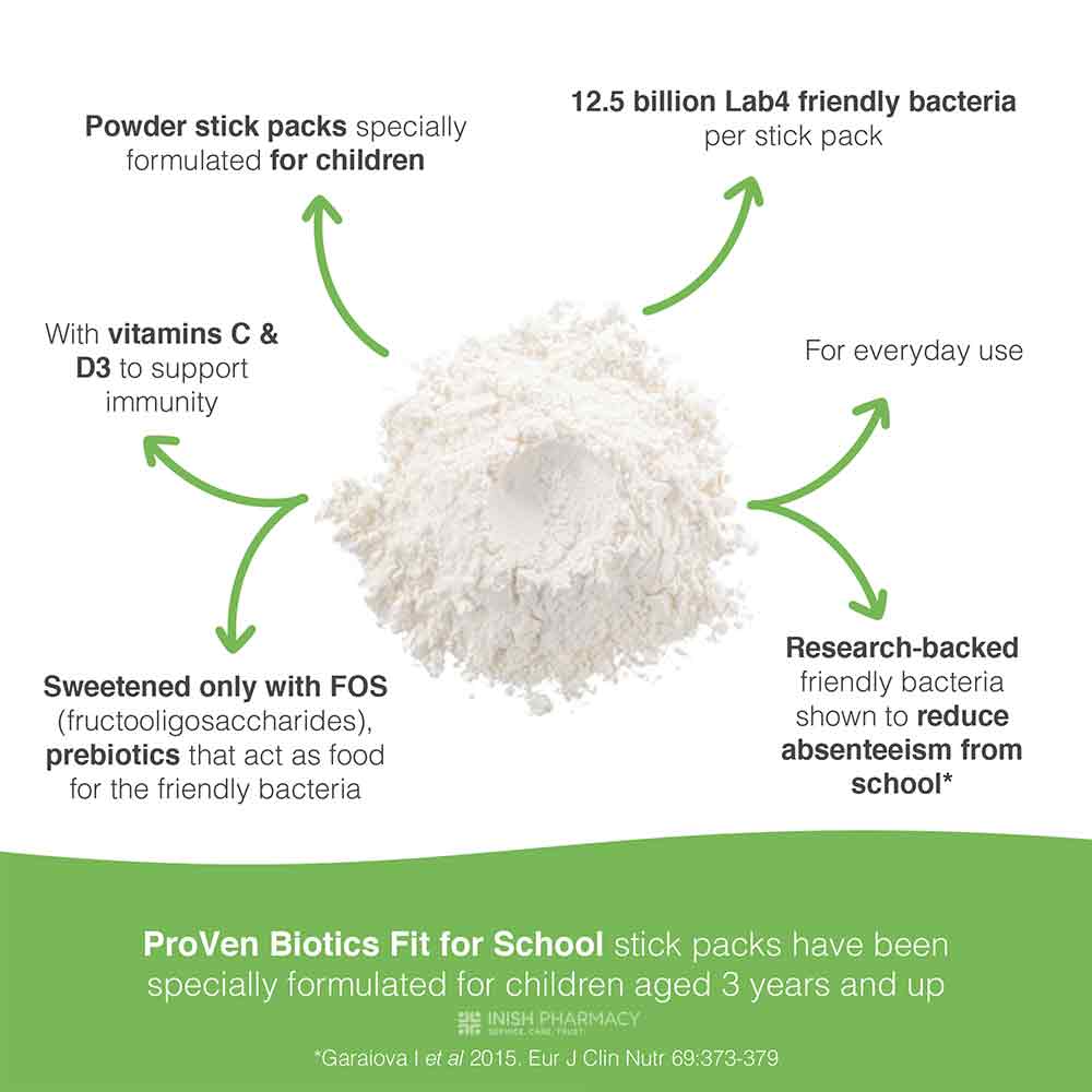 Pro-Ven Probiotics Fit for School Powder 28 Pack