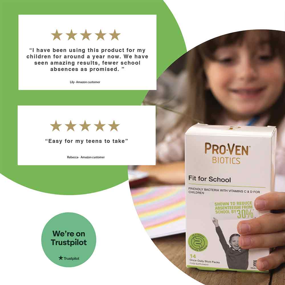 Pro-Ven Probiotics Fit for School Powder 28 Pack