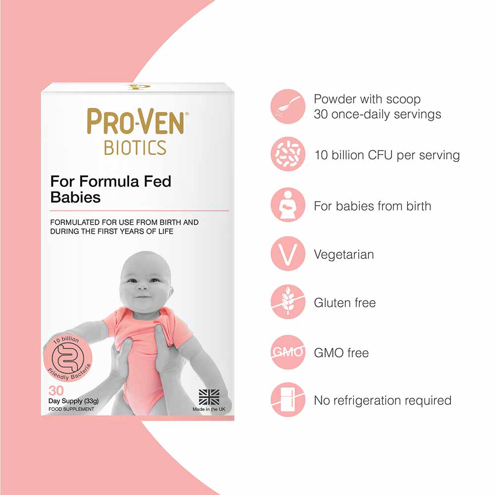 Pro-Ven Probiotics Lactobacillus & Bifidus for Formula Fed Babies 33g