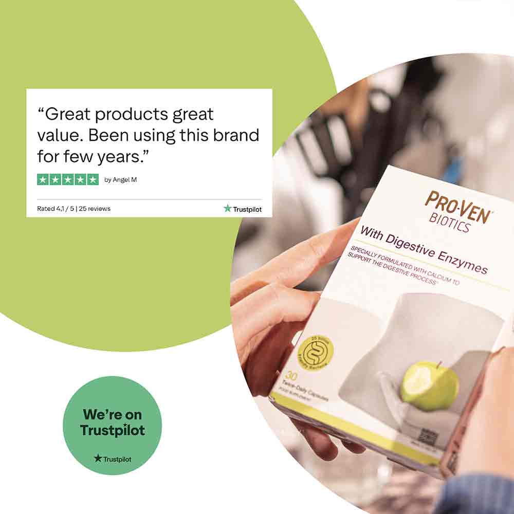 Pro-Ven Probiotics Acidophilus & Bifidus Digestive Enzymes - 30 Capsules