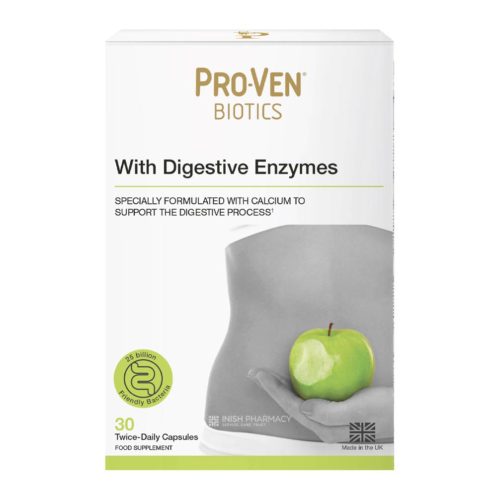 Pro-Ven Probiotics Acidophilus & Bifidus Digestive Enzymes - 30 Capsules