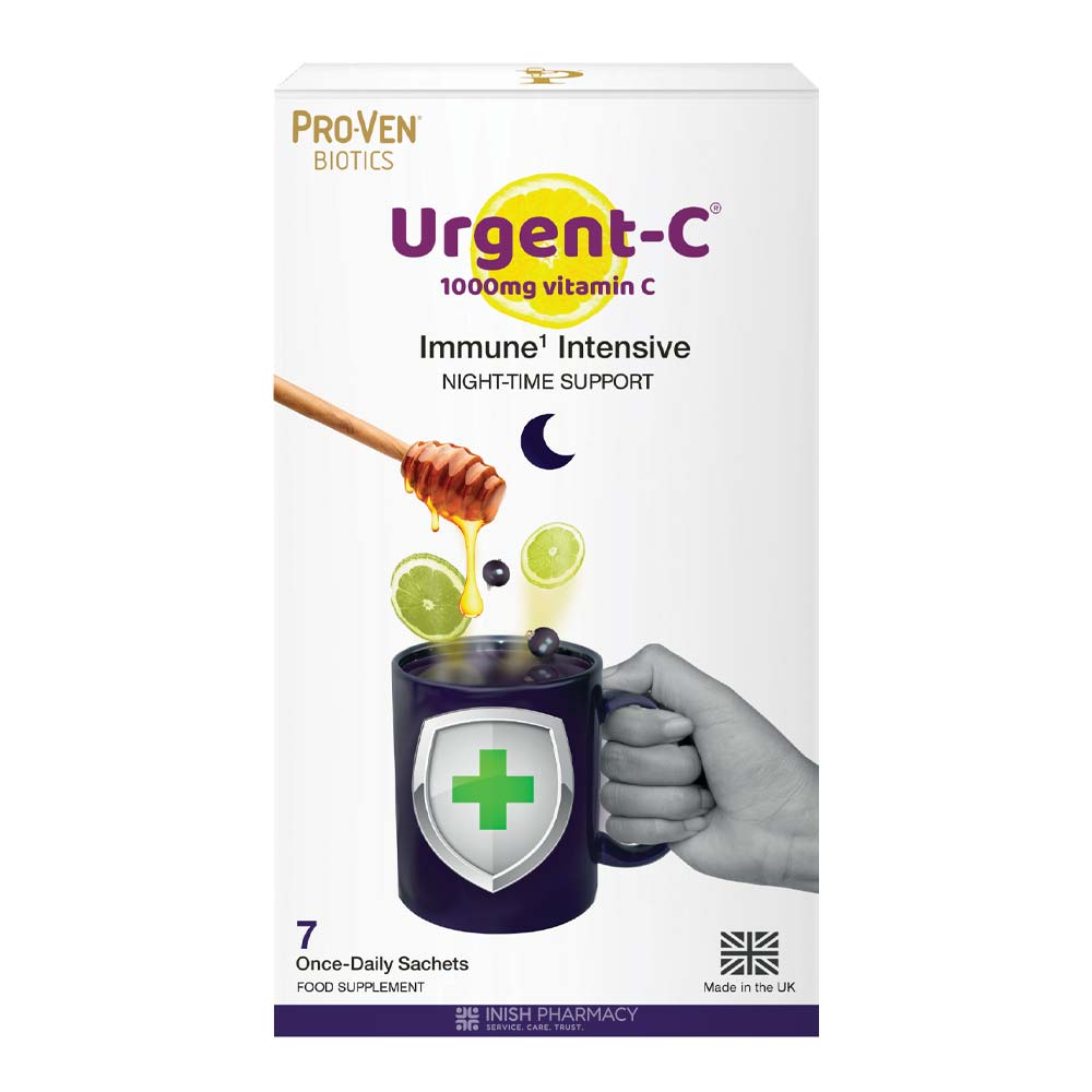 Pro-Ven Probiotics Urgent-C Immune Intensive Night-Time Support 7 Sachets
