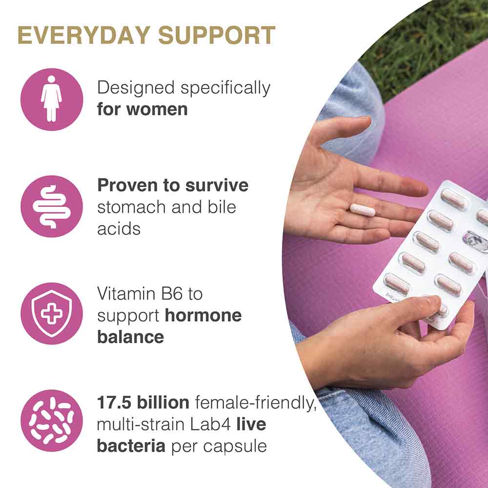 Pro-Ven Probiotics Womens Lactobacillus & Bifidus With Cranberry 30 Pack