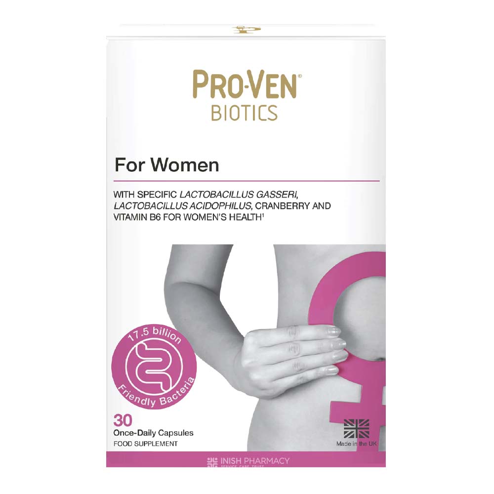 Pro-Ven Probiotics Womens Lactobacillus & Bifidus With Cranberry 30 Pack