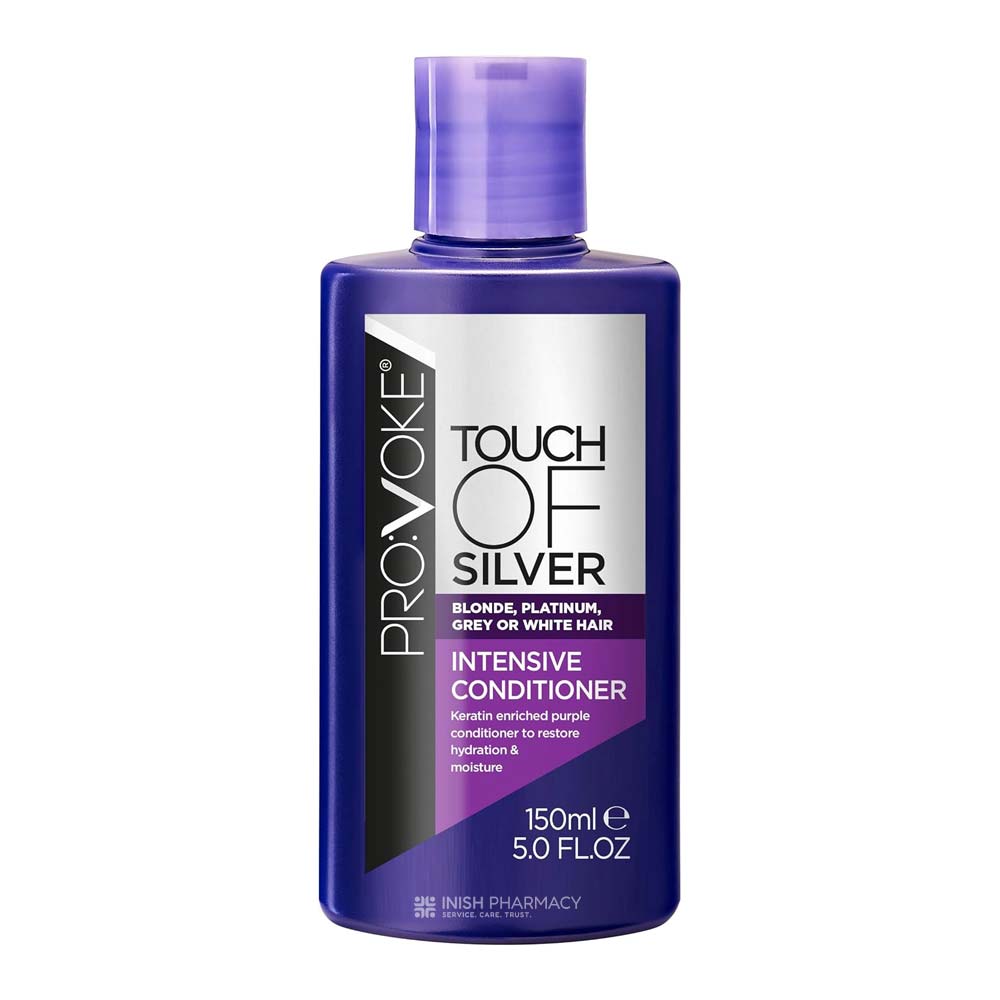 Pro Voke Touch of Silver Intensive Conditioner 150ml – to brighten and maintain blonde and silver tones