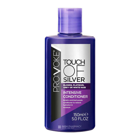 Pro Voke Touch of Silver Intensive Conditioner 150ml – to brighten and maintain blonde and silver tones
