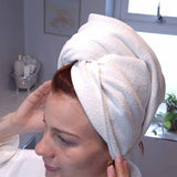 Protecht Dry Plus Super Absorbent Hair Towel White