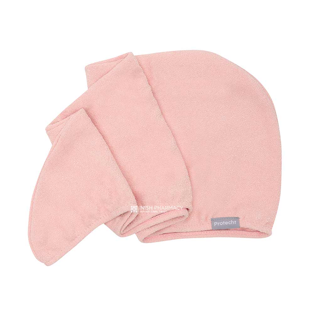 Protecht Dry Plus Super Absorbent Hair Turban Gossamer Pink