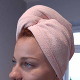 Protecht Dry Plus Super Absorbent Hair Turban Gossamer Pink