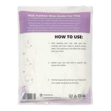 Protecht Dry Plus Super Absorbent Hair Turban White