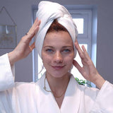Protecht Dry Plus Super Absorbent Hair Turban White