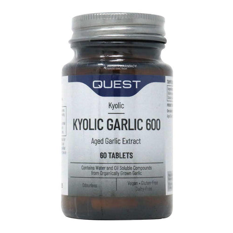 Quest Kyolic Garlic 600 60 Pack – key nutrients to support a healthy immune system