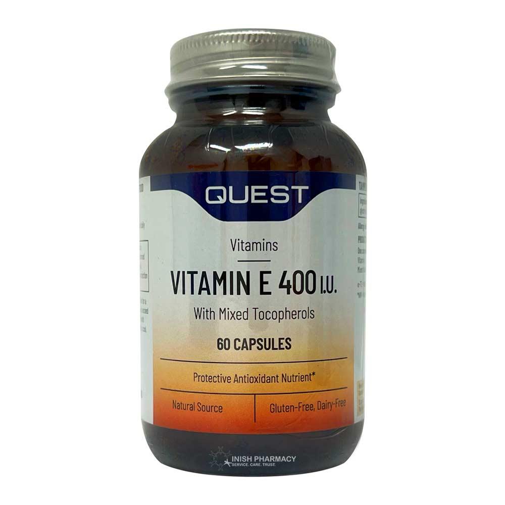 Quest Vitamin E 400iu 60 Capsules