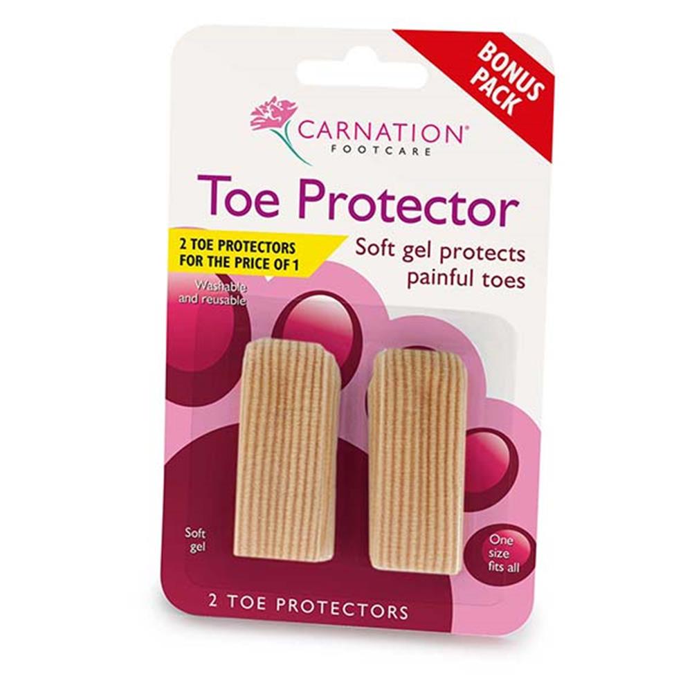Carnation Toe Protector 2 Pack
