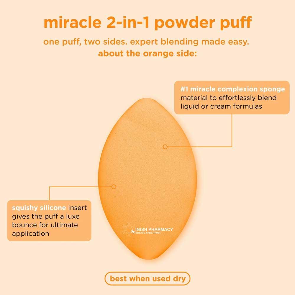Real Techniques Miracle 2-in-1 Powder Puff Duo 2 Pack