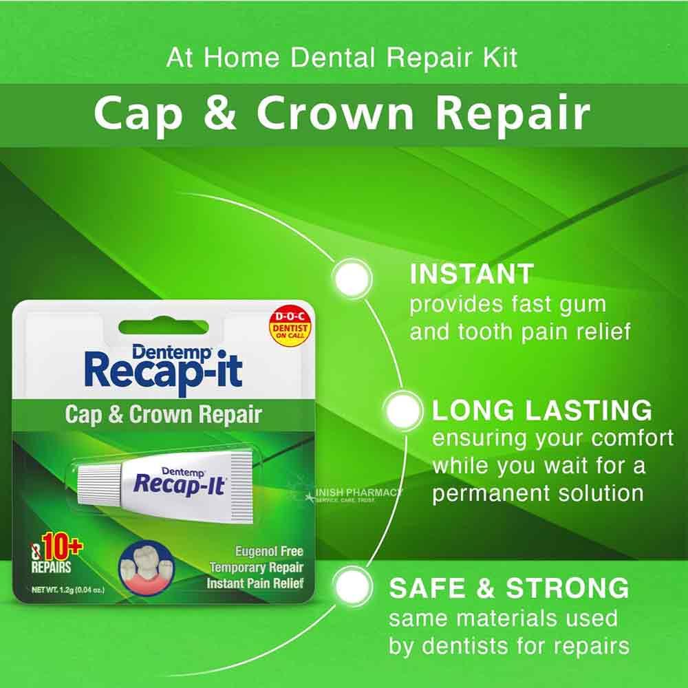 Dentemp Recapit No Mix Cement 1g