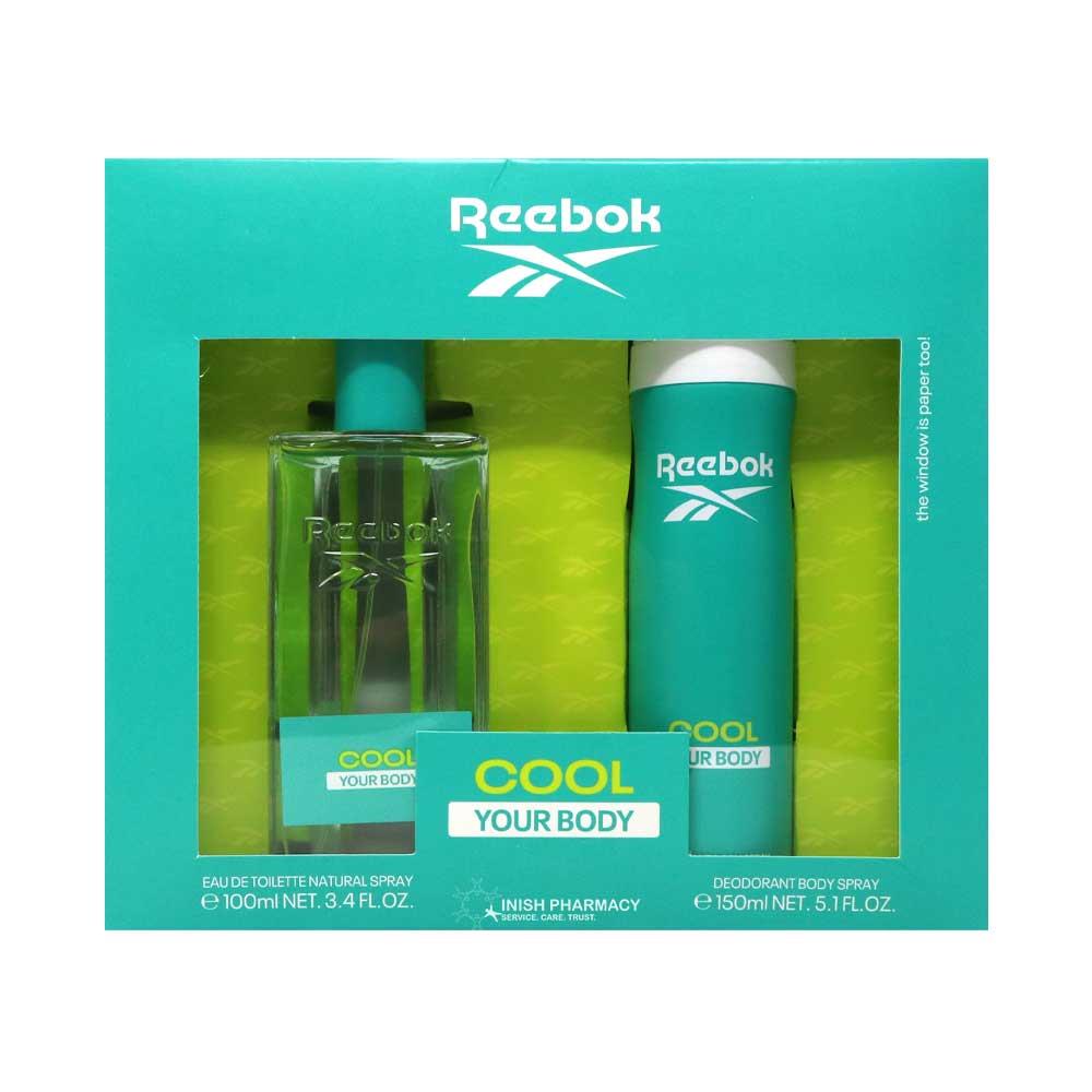 Reebok Cool Your Body Ladies 100ml 2 Piece Gift Set