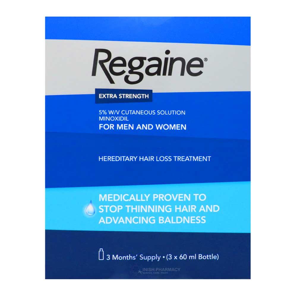 Regaine Extra Strength For Men And Women 3 Month Supply