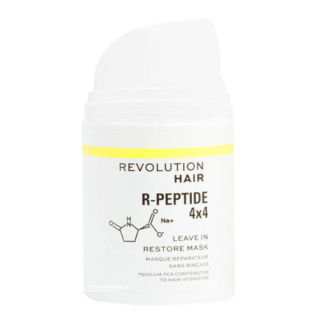 Revolution Hair R-Peptide 4x4 Leave In Restore Mask 50ml – a targeted treatment to restore hair health