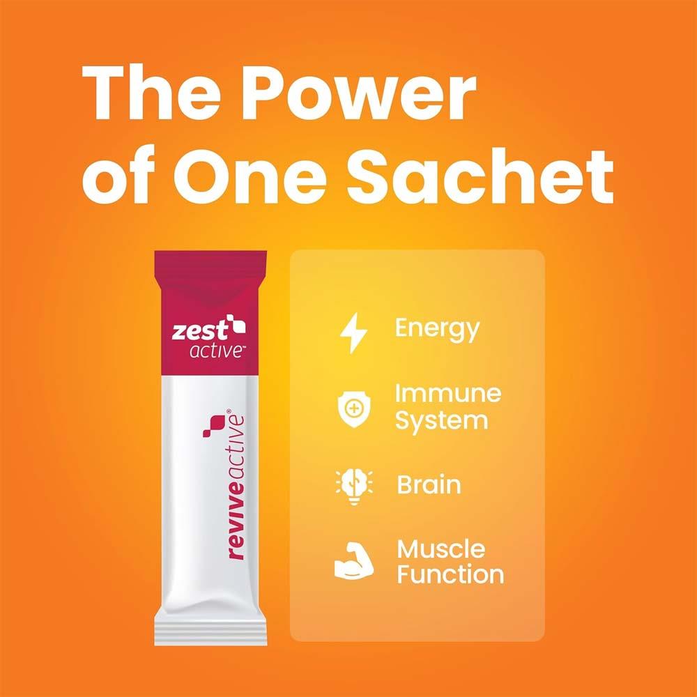Revive Active Zest Active Berry Burst Food Supplement 30 Sachets