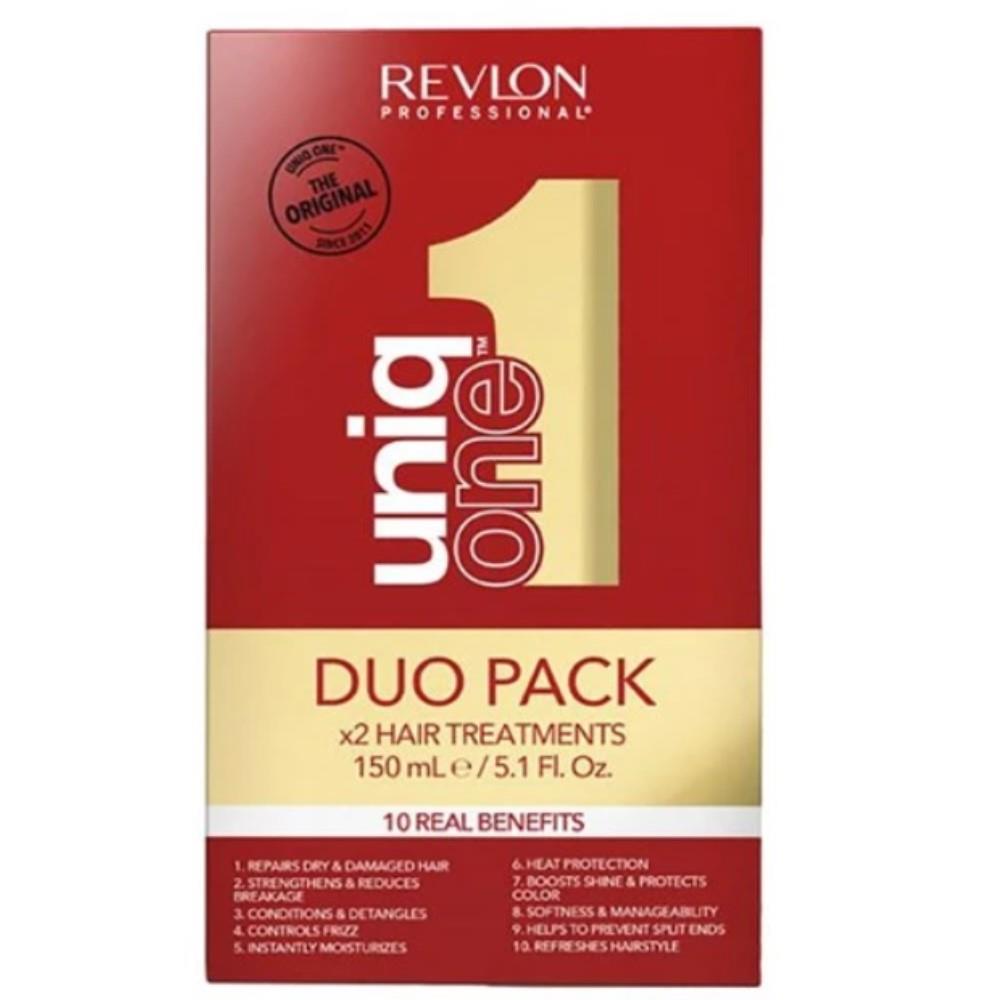 Revlon Uniq 1 All in One Hair Treatment Duo Pack 2x150ml