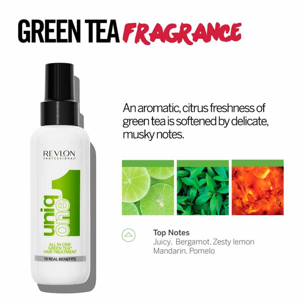 Revlon Uniq 1 All in One Hair Treatment Green Tea Scent 150ml
