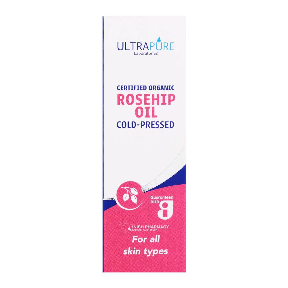 Ultrapure Certified Organic Rose Hip Oil 30ml – to support everyday health and wellbeing