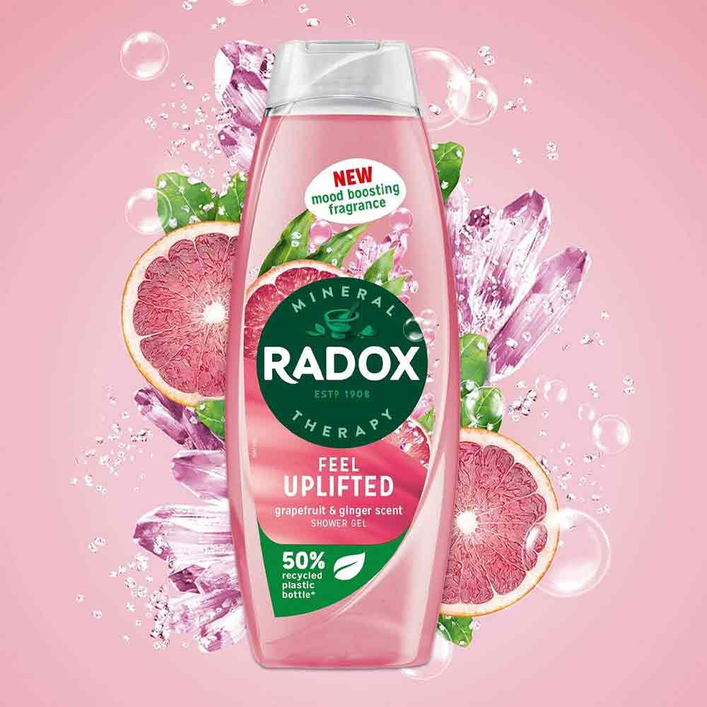 Radox Shower Feel Uplifted Pink Grapefruit & Basil Shower Gel 675ml