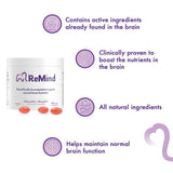 ReMind Formula To Support Brain Function 90 Softgels
