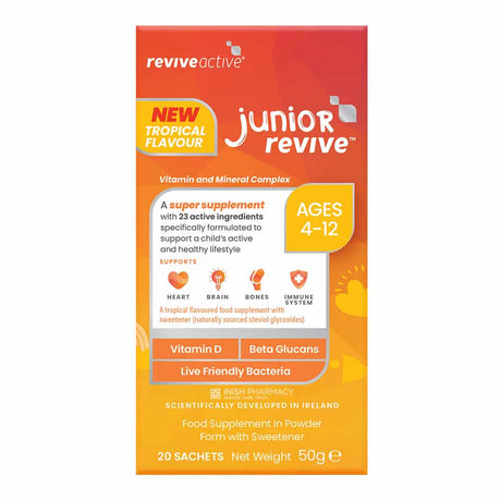 Revive Active Junior Revive Vitamin & Mineral Complex 20 Sachets – vitamins and minerals to support energy and wellbeing