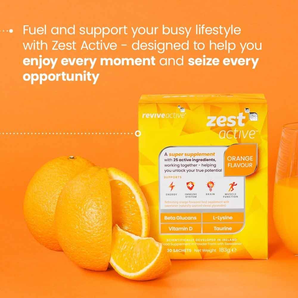 Revive Active Zest Active Food Supplement 7 Sachets