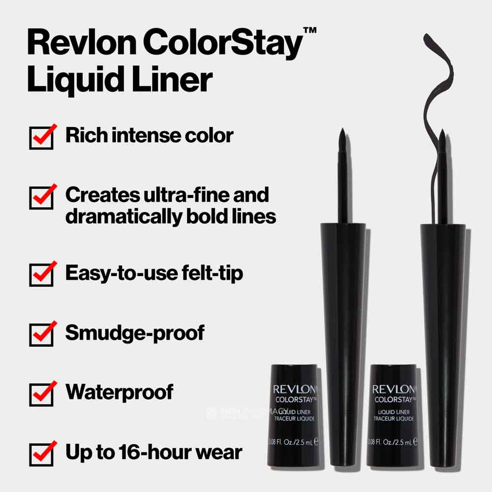 Revlon ColorStay Liquid Liner Blackest Black 003