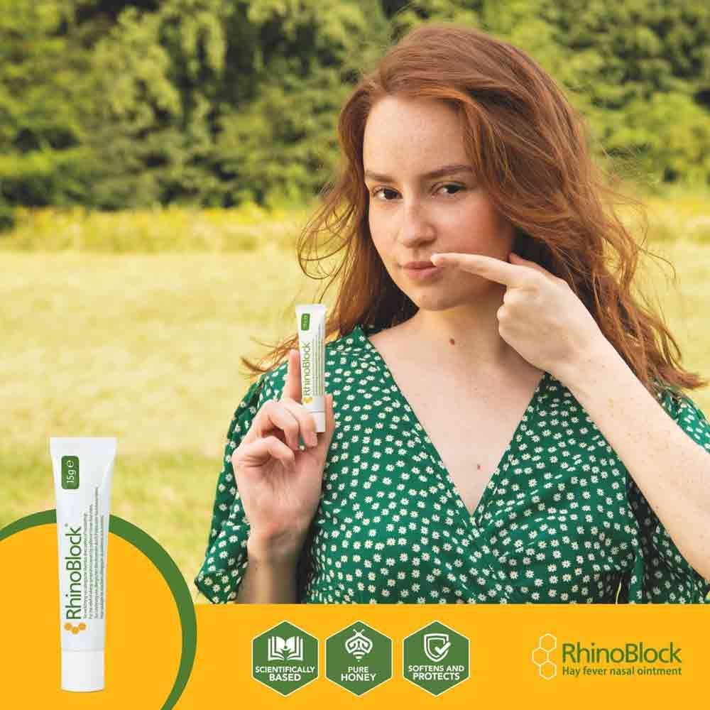 RhinoBlock Hay Fever Nasal Ointment 15g