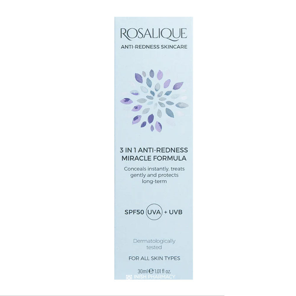 Rosalique 3-in-1 Anti-Redness Miracle Formula SPF50