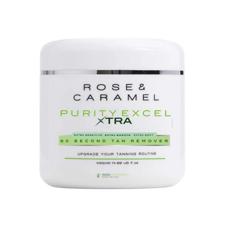 Rose & Caramel Purity Excel 60 Second Tan Remover Xtra Sensitive 440ml