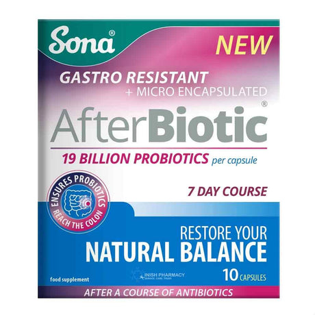 Sona After Biotic 7 Day Course – to support a healthy digestive system