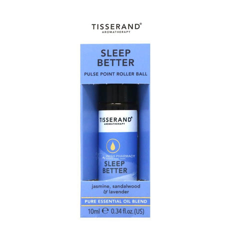 Tisserand Sleep Better Pulse Point Roller Ball 10ml – a natural formula to support a good night's sleep