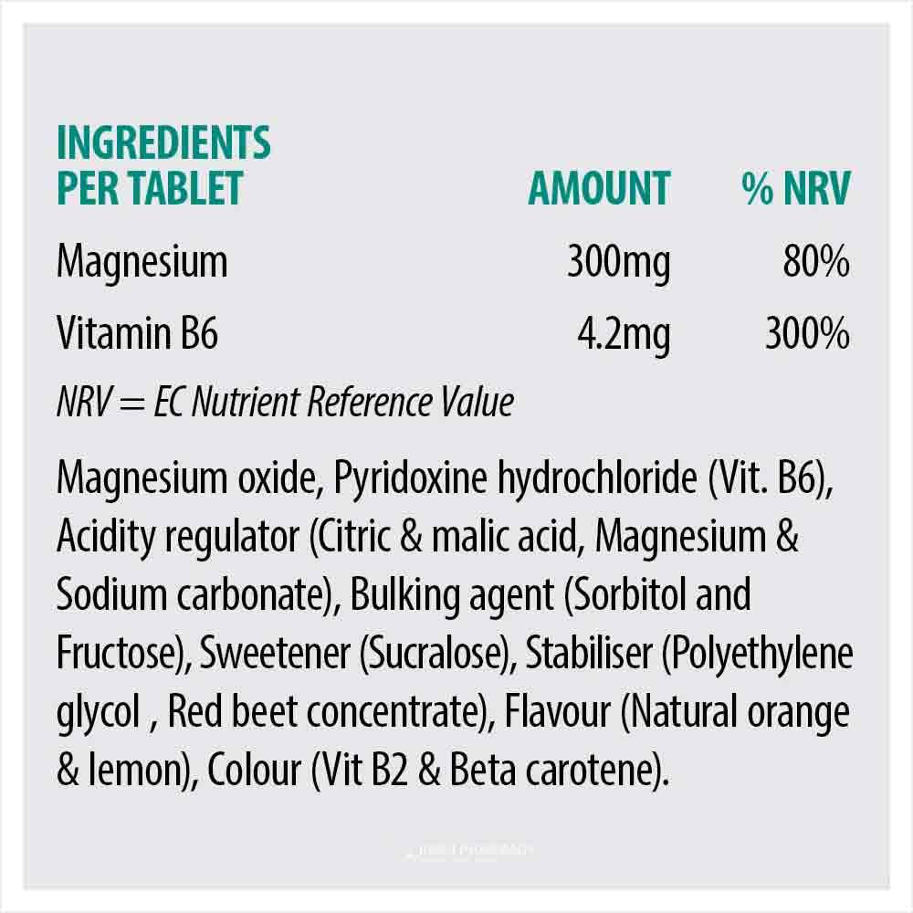 Sona Effervescent Magnesium 300mg 20 Tablets