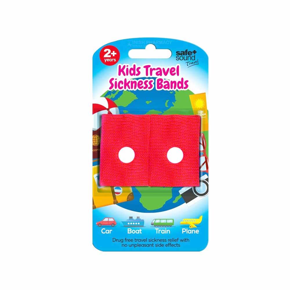 Safe & Sound Kids Travel Sickness Bands 2 Years+ 2 Pack