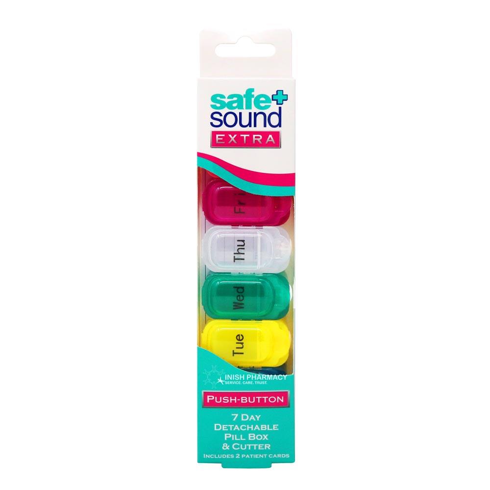 Safe & Sound Extra Pill Box & Cutter