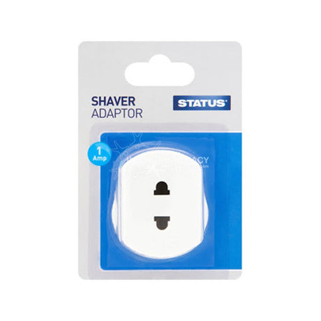Status Two Pin Shaver & Electric Toothbrush Adaptor – for effective daily oral hygiene