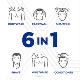 Sanex Men Sensitive Skin Shower Gel 400ml