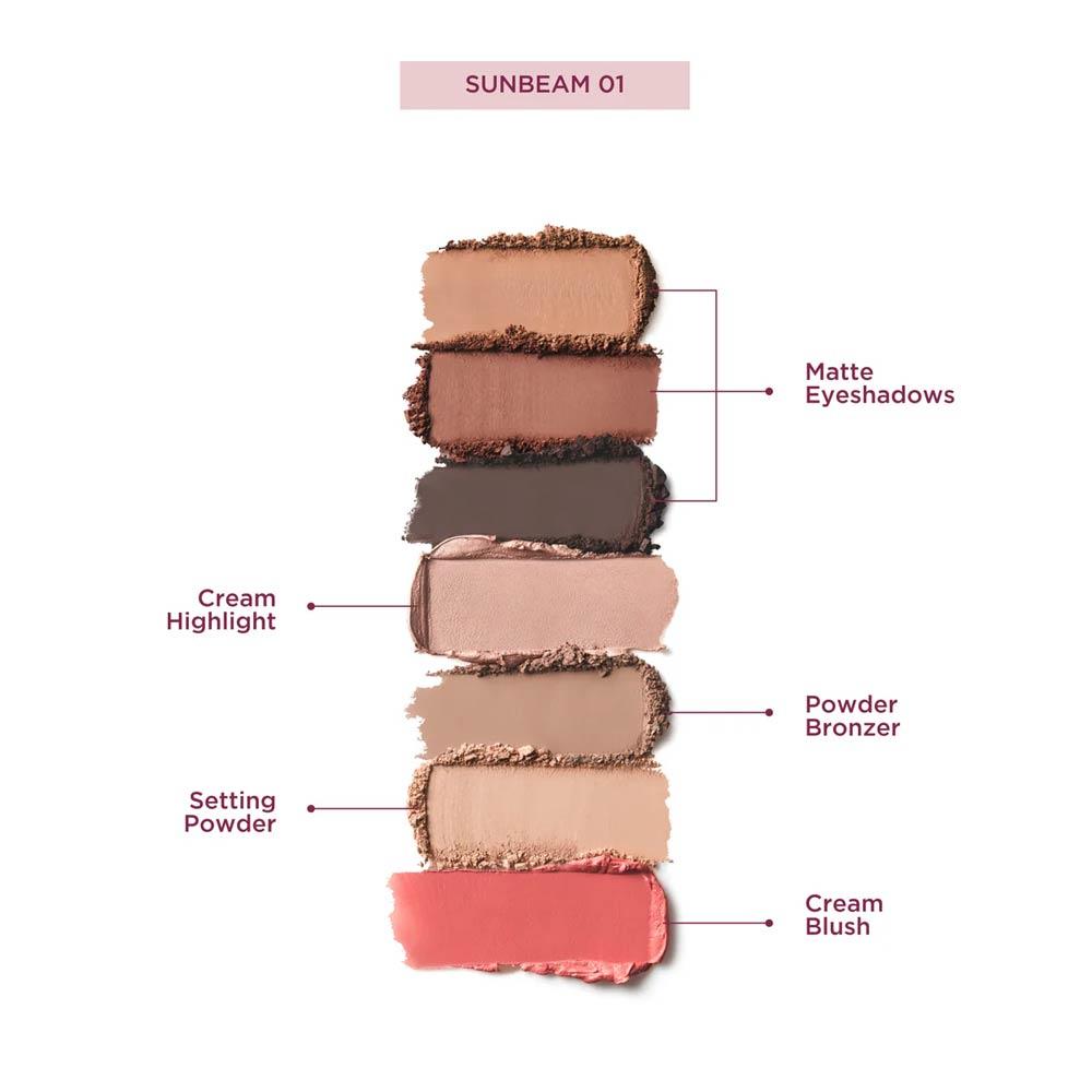 Sculpted by Aimee Bare Basics Eyes & Face Palette Sunbeam 01