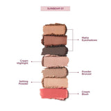 Sculpted by Aimee Bare Basics Eyes & Face Palette Sunbeam 01