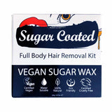 Sugar Coated Full Body Hair Removal Kit Vegan Sugar Wax