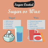 Sugar Coated Leg Hair Removal Kit Vegan Sugar Wax