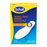 Scholl Warm Feet Insoles 1 Pair
