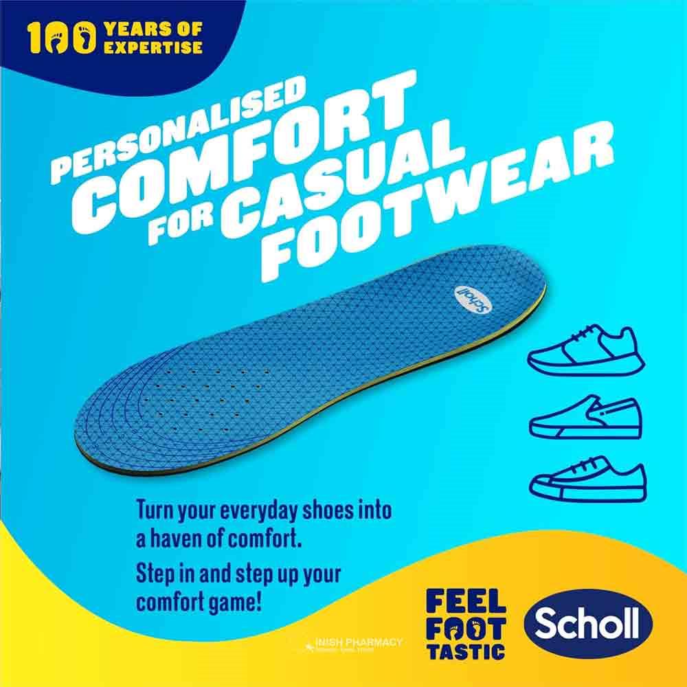 Scholl Gel Activ Casual Insoles 1 Pair - Small