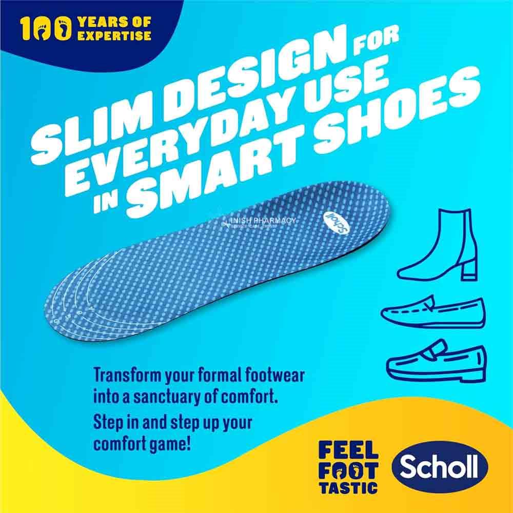 Scholl Gel Activ Formal Insoles 1 Pair - Large