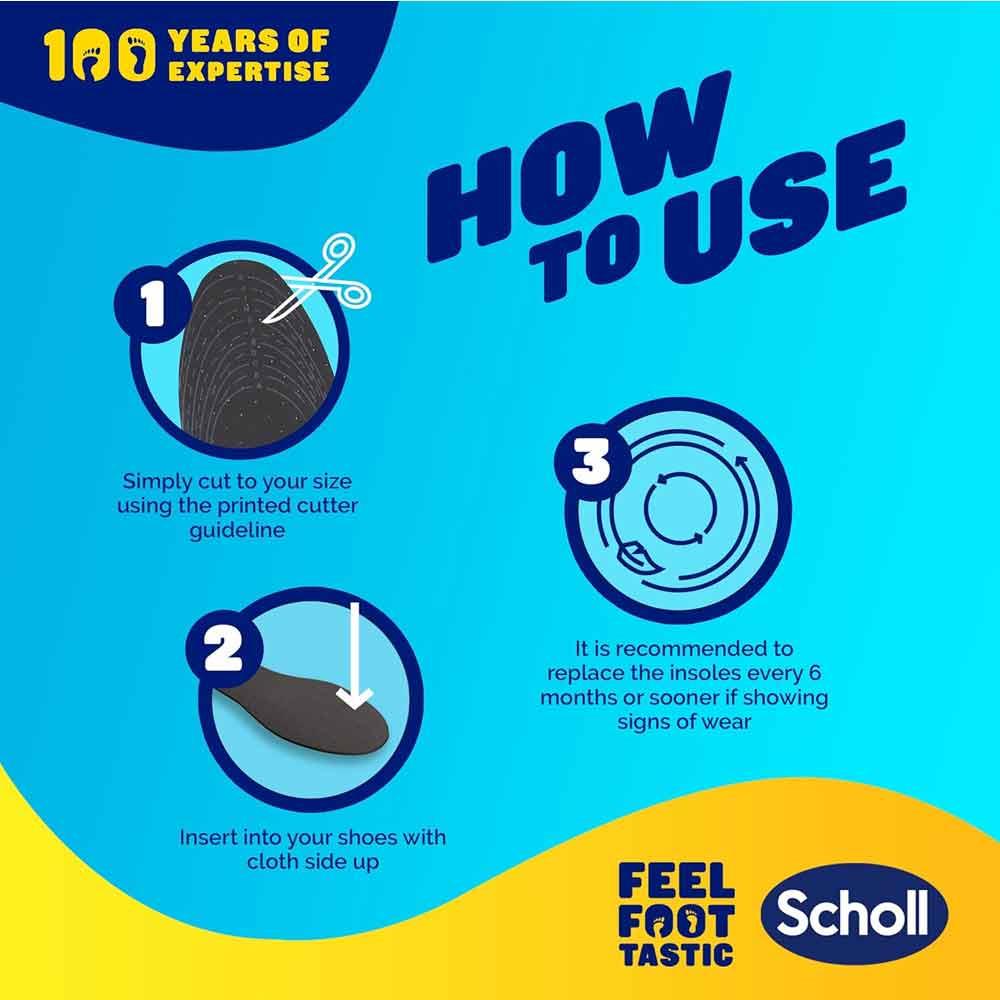 Scholl Odour Buster Insoles 1 Pair
